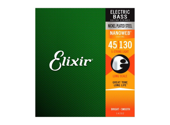 Elixir 14202 Nanoweb 5-String Light Elixir 14202 Nanoweb 5-String Light